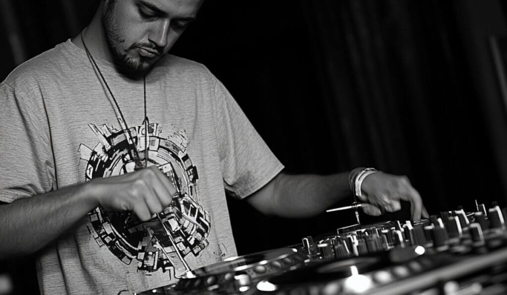 beginnende dj